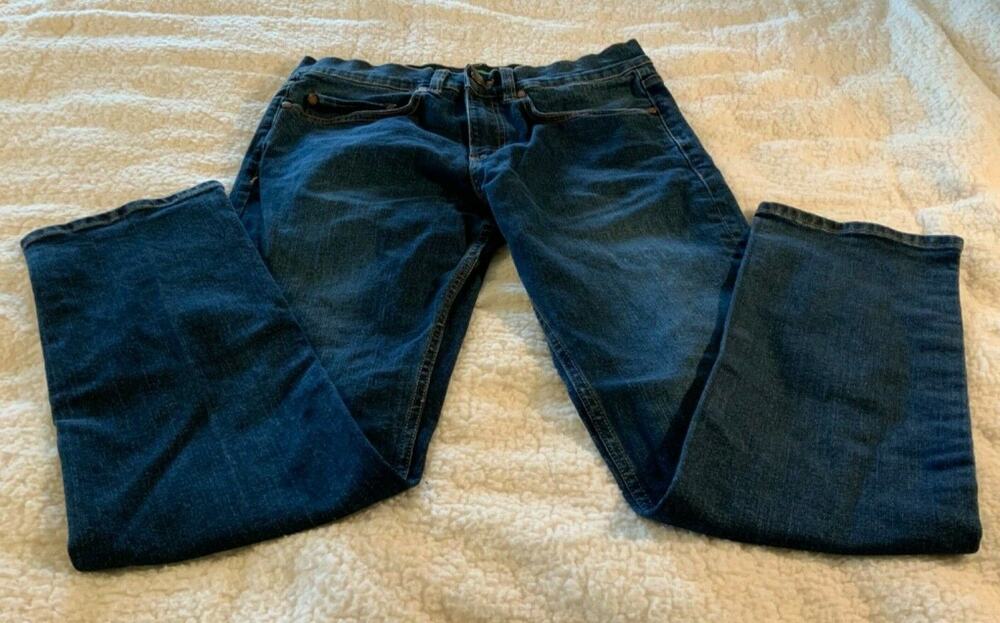 DIP Denim Women’s Jeans Dark Indigo Stretch Waistband Sz 32X32